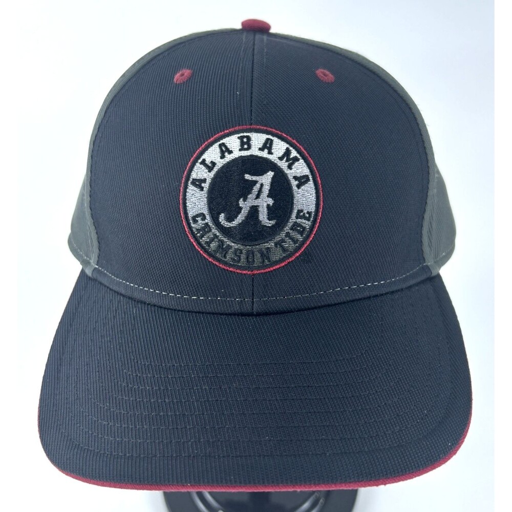 NCAA Fan Favorite Alabama Crimson Tide Charcoal Blackball Adjustable Hat Cap